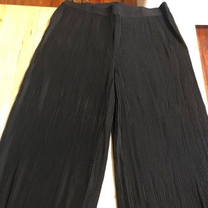 Pleated Palazzo Pants